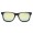 Ray Ban Rb7388 Wayfarer Black And Light Green Sunglasses