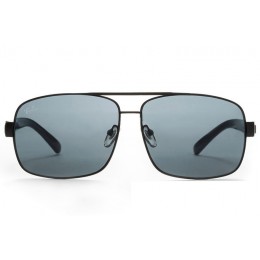 Ray Ban Rb8212 Aviator Black And Crystal Gray Sunglasses