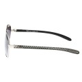 Ray Ban Rb8307 Tech Carbon Fibre Silver And Crystal Purple Gradient Sunglasses