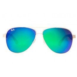 Ray Ban Rb8812 Aviator Gold And Blue Sale Sunglasses