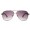 Ray Ban Rb8812 Aviator Gray And Crystal Purple Sunglasses