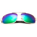 Ray Ban Rb8813 Aviator Gold And Crystal Blue Sunglasses