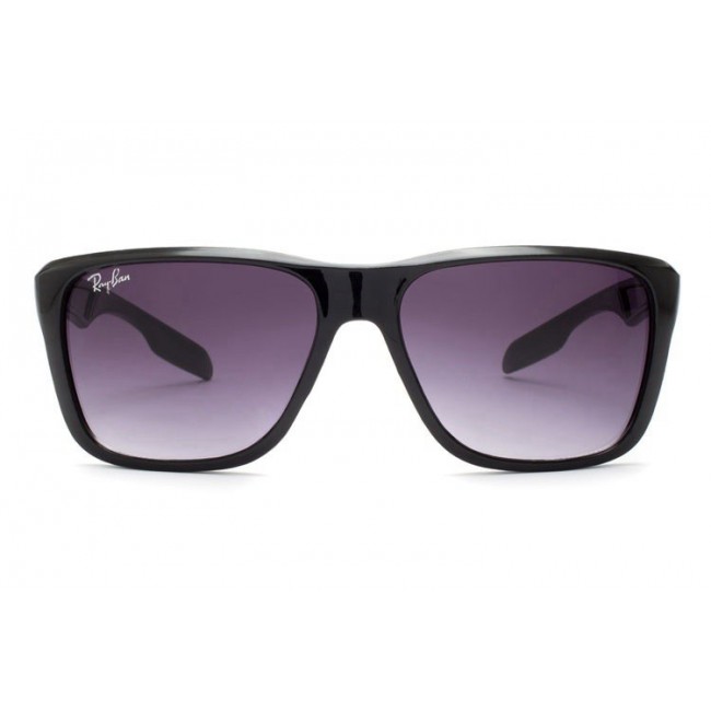Ray Ban Rb9122 Justin Black And Crystal Purple Sunglasses