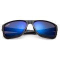Ray Ban Rb9122 Justin Black And Crystal Blue Sunglasses