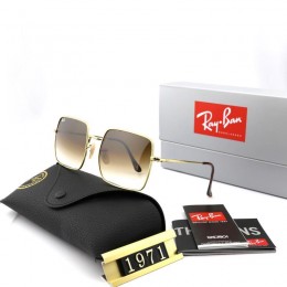 Ray Ban Rb1971 Gradient Light Brown And Gold With Black Sunglasses