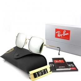 Ray Ban Rb1971 Mirror Gray And Sliver With Black Sunglasses
