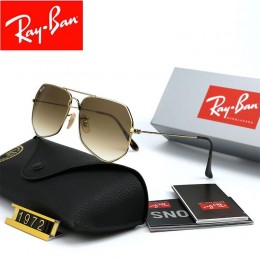 Ray Ban Rb1972 Brown And Gold With Black Sunglasses