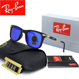 Ray Ban Rb2148 Dark Blue And Black With Gold Sunglasses