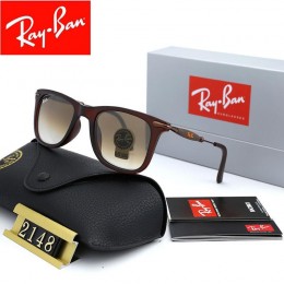 Ray Ban Rb2148 Gray And Brown Sunglasses