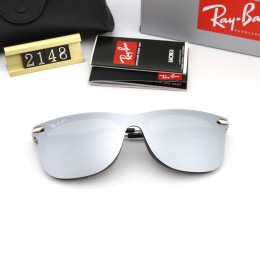 Ray Ban Rb2148 Mirror Gray And Gold With Black Sunglasses