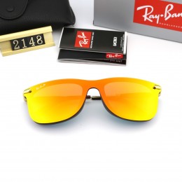 Ray Ban Rb2148 Mirror Orange And Black Sunglasses
