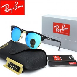 Ray Ban Rb3016 Blue And Gold With Black Sunglasses