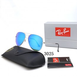 Ray Ban Rb3025 Blue And Silver Sunglasses