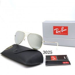 Ray Ban Rb3025 Gray And Gold Sunglasses