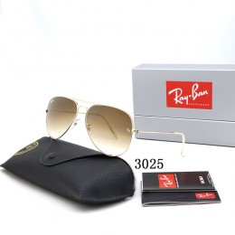 Ray Ban Rb3025 Gold And Gold Sunglasses