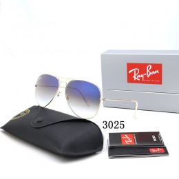 Ray Ban Rb3025 Gradient Dark Blue And Gold Sunglasses