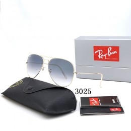 Ray Ban Rb3025 Gradient Gray And Gold Sunglasses