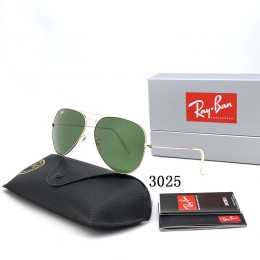 Ray Ban Rb3025 Green And  All Gold Sunglasses