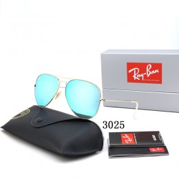 Ray Ban Rb3025 Light Blue And Gold Sunglasses