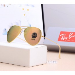 Ray Ban Rb3026 Gradient Rose And Gold Sunglasses