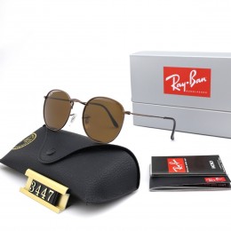 Ray Ban Rb3447 Brown And Brown Sunglasses