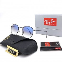 Ray Ban Rb3447 Gradient Blue And Black Sunglasses