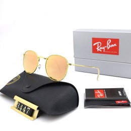 Ray Ban Rb3447 Rose And Gold Sunglasses