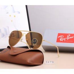 Ray Ban Rb3479 Brown And Gold Sunglasses