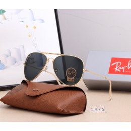 Ray Ban Rb3479 Balck And Gold Sunglasses