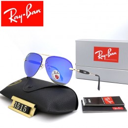 Ray Ban Rb3515 Hyper Blue And Gold With Black Sunglasses