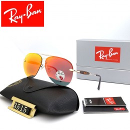 Ray Ban Rb3515 Orange And Gold With Black Sunglasses