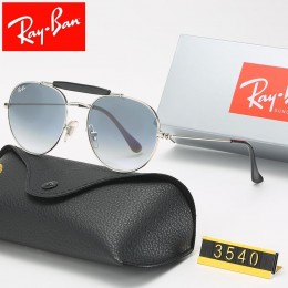 Ray Ban Rb3540 Gradient Gray And Sliver With Black Sunglasses