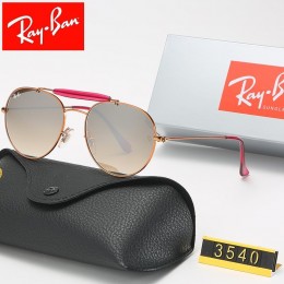 Ray Ban Rb3540 Light Brown And Rose With Pink Sunglasses