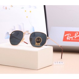 Ray Ban Rb3548 Black And Gold With Brown Sunglasses