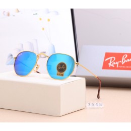Ray Ban Rb3548 Blue And Gold With Brown Sunglasses