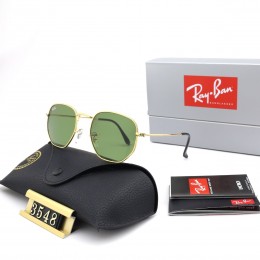 Ray Ban Rb3548 Green And Gold With Black Sunglasses