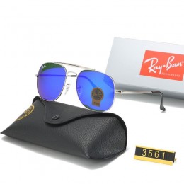 Ray Ban Rb3561 Dark Blue And Gray With Black Sunglasses