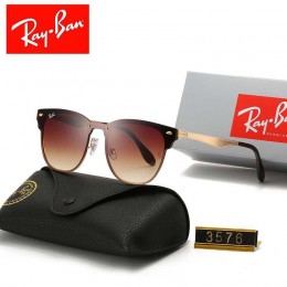 Ray Ban Rb3576 Brown And Gold With Brown Sunglasses