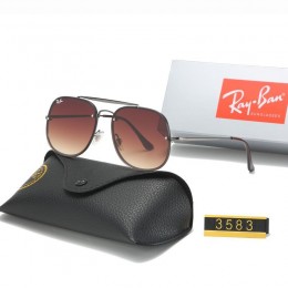 Ray Ban Rb3583 Brown And Gray With Brown Sunglasses