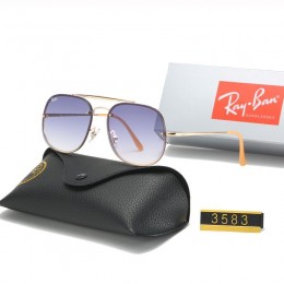 Ray Ban Rb3583 Purple And Gold With Yellow Sunglasses