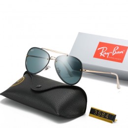 Ray Ban Rb3584 Green And Gold Sunglasses