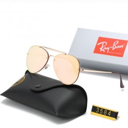 Ray Ban Rb3584 Yellow And Gold With Brown Sunglasses