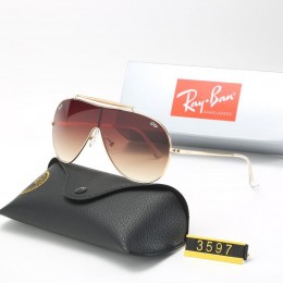 Ray Ban Rb3597 Brown And Gold Sunglasses