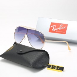 Ray Ban Rb3597 Purple And Gold Sunglasses