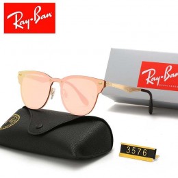 Ray Ban Rb3597 Rose And Gold With Brown Sunglasses