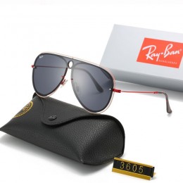 Ray Ban Rb3605 Black And Red With Black Sunglasses