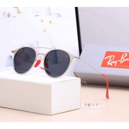 Ray Ban Rb3607 Black And Silver With Red Sunglasses