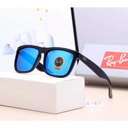 Ray Ban Rb4169 Light Blue And Black Sunglasses