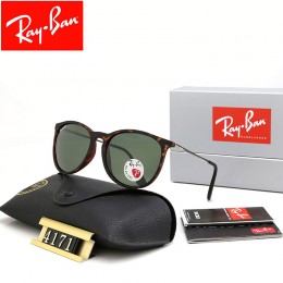 Ray Ban Rb4171 Green And Tortoise Sunglasses