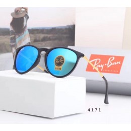 Ray Ban Rb4171 Ice Blue And Gold With Black Sunglasses